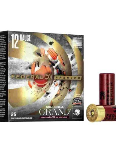 Premium Gold Medal 12GA 2-3/4 3DE 1-1/8OZ 7.5 25rd