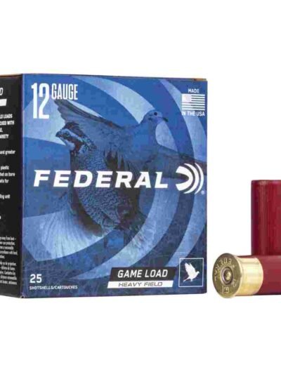 Federal Game-Shok Upland Game - Heavy Field Load - 12ga 2-3/4" 1-1/8oz. #4-Shot 25/Box
