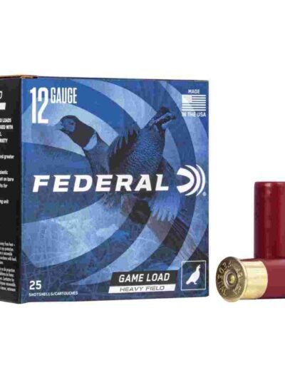 FEDERAL GAME-SHOK HEAVY FIELD 12GA 2-3/4" 3-1/4DE 1-1/4OZ 4 AMMO 25RD
