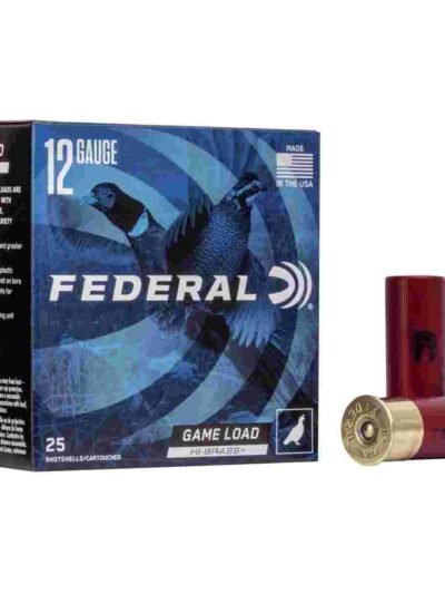 Federal Game-Shok Upland Game Hi Brass Load 12 ga 2 3/4" MAX 1 1/4 oz #5 - 25/box