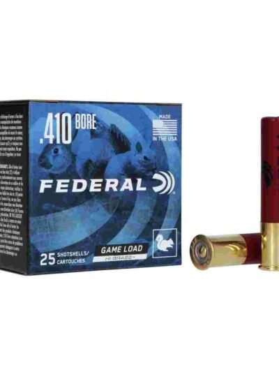Federal Game-Shok Hi-Brass Load .410 ga 2 1/2" 1/2oz 1200 fps #6 25/ct