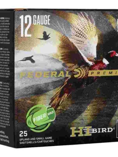 Federal Hi-Bird Fiber Wad Shotshells 12ga 2-3/4" 1-1/4oz 1330fps #6 25/ct