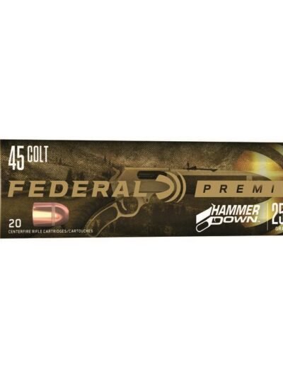 Federal Hammer Down Rifle Ammunition .45 Colt 250 gr SP 1025 fps 20/ct