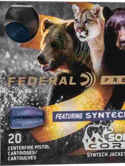 Federal Solid Core Handgun Ammunition 10mm Auto 200 gr TSJ 20/ct