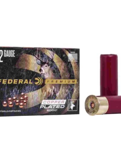 Federal Premium Vital-Shok 12 ga 3" 10 plts #000 1225 fps 5/ct