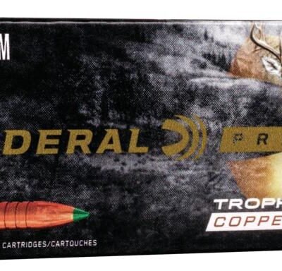 Federal Premium Vital-Shok Trophy Copper Rifle Ammunition .223 Rem 55 gr Poly Tip 3240 fps 20/ct