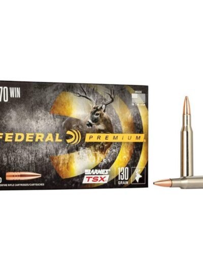 Federal Premium Triple-Shock X Rifle Ammunition .270 Win 130 gr HP 3060 fps - 20/ct