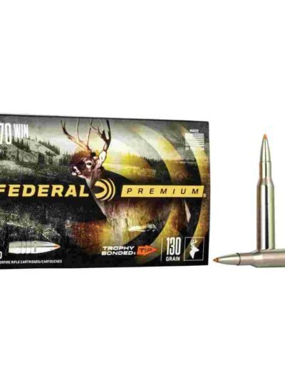 Federal Premium Vital-Shok Rifle Ammunition .270 Win 130 gr TBT 3060 fps - 20/ct