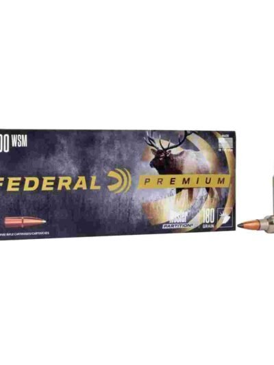 Federal Premium Vital-Shok Rifle Ammunition .300 WSM 180 gr PT 2980 fps - 20/ct