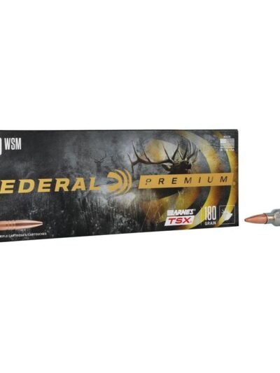 Federal Barnes TSX Rifle Ammunition .300 WSM 180gr 2980 fps 20/ct