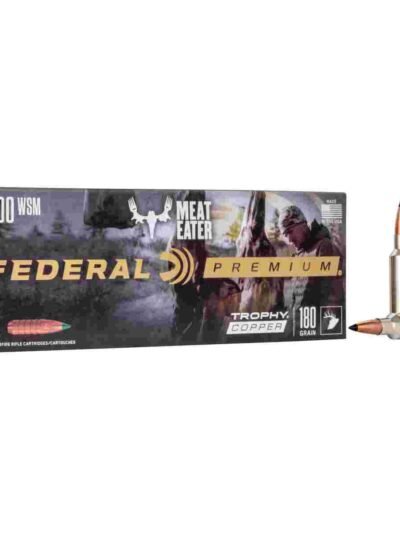 Federal Premium Trophy Copper Rifle Ammunition .300 WSM 180 gr TC 2960 fps 20/ct