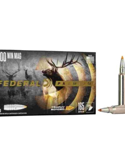 Federal Premium Vital-Shok Rifle Ammunition .300 Win Mag 165 gr TBT 3050 fps - 20/ct