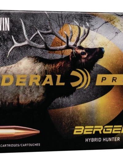 Federal Classic Hunter Berger Hybrid Rifle Ammunition .308 Win 168 gr BTHP 2800 fps 20/ct