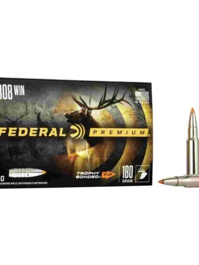 Federal Premium Vital-Shok Rifle Ammunition .308 Win 180 gr TBT 2620 fps - 20/ct
