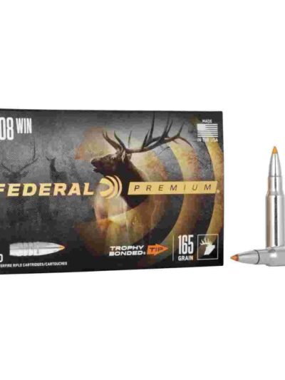 Federal Premium Vital-Shok Rifle Ammunition .308 Win 165 gr TBT 2700 fps - 20/ct