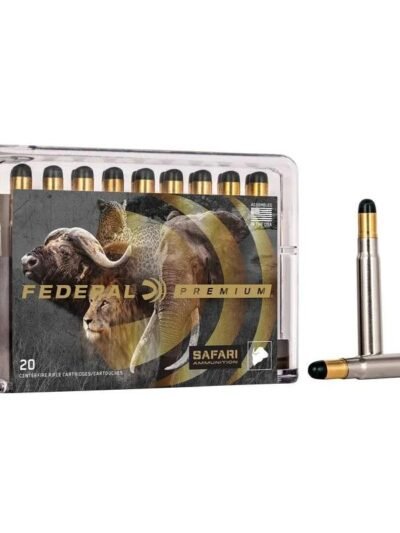Federal Safari Woodleigh Hydro Solid Rifle Ammunition .370 Sako Mag 286gr Solid 2450 fps 20/ct