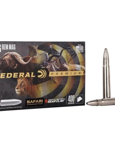 Federal Premium Cape-Shok Rifle Ammunition .416 Rem Mag 400 gr TBBC 2400 fps - 20/ct