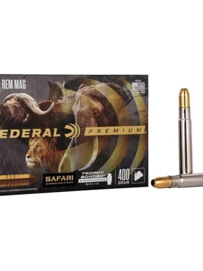 Federal Premium Cape-Shok Rifle Ammunition .416 Rem Mag 400 gr BSS 2400 fps - 20/ct
