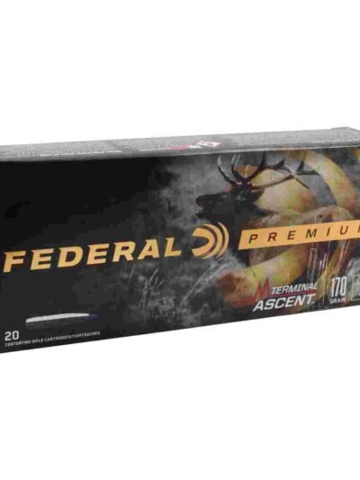 Federal Terminal Ascent Rifle Ammunition 7mm Backcountry 170gr PT 2950 fps 20/ct