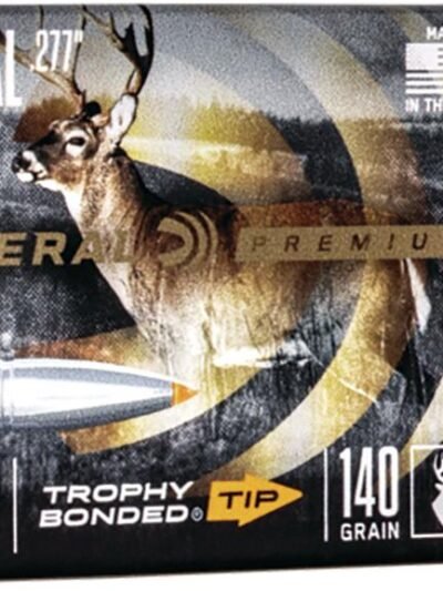 FEDERAL .277 CALIBER 140GR TROPHY BONDED TIP CB BULLET 50RD