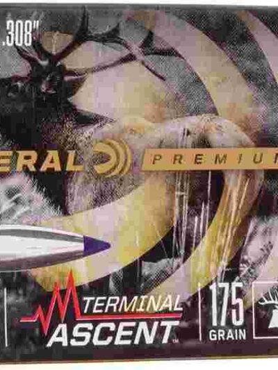 FEDERAL .308 CALIBER 175GR TERMINAL ASCENT COMP BULLET  50RD
