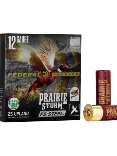 Federal Prairie Storm FS Steel Shotshells 12 ga 3" 1-1/8oz 1350 fps #3 25/ct