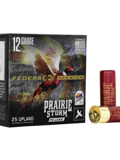 Federal Prairie Storm FS Lead Shotshells 12 ga 3" 1-5/8oz 1350 fps #4 25/ct