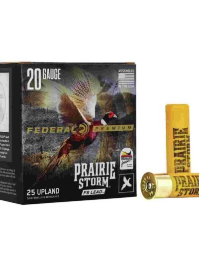 Federal Prairie Storm FS Lead Shotshells 20 ga 3" 1 1/4oz #4 25/ct