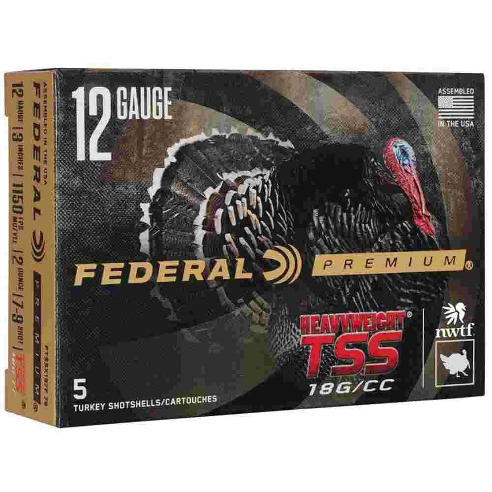 Premium Turkey Heavyweight TSS Shotshells 12ga 3" 2oz #7/9 5/ct