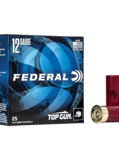 Federal Top Gun Shotshells 12 ga 2-3/4" 1-1/8 oz 1200 fps #7.5 250/ct Case(10 Boxes-25/ct)