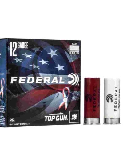Federal Top Gun Target Shotshell 12 ga 2-3/4" 1-1/8 oz #8 1145 fps 25/ct