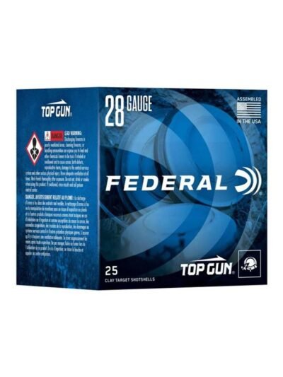 Federal Top Gun Sporting Shotshells 28ga 2-3/4" 3/4 oz 1330 fps #9 25/ct