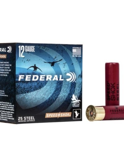 FEDERAL SPEED-SHOK HIGH VELOCITY STEEL 12GA 3-1/2" 1-3/8OZ BBB AMMO 25RD