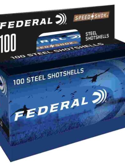 Federal Speed-Shok Shotshells 12 ga 3" 1-1/4oz 1450 fps #4 100/ct