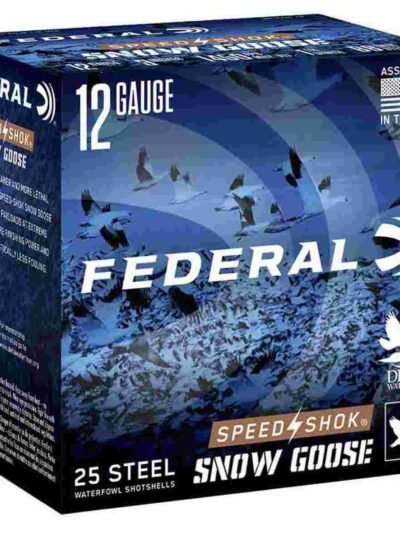 Federal Speed-Shok Snow Goose Shotshells 12 ga 3" 1-1/4oz 1450 fps #2 25/ct