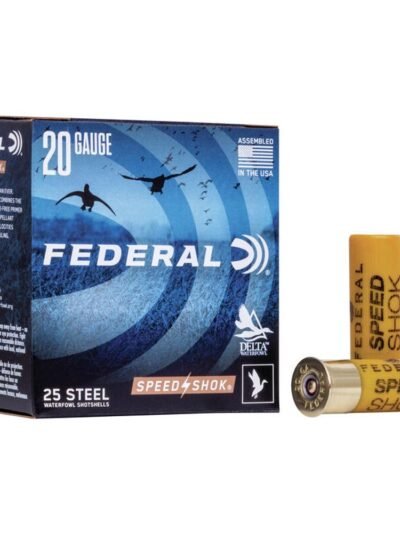 FEDERAL SPEED-SHOK HIGH VELOCITY STEEL 20GA 2-3/4" 3/4OZ 7 AMMO 25RD