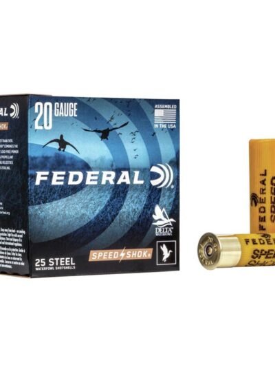 FEDERAL SPEED-SHOK HIGH VELOCITY STEEL 20GA 3" 7/8OZ 1 AMMO 25RD