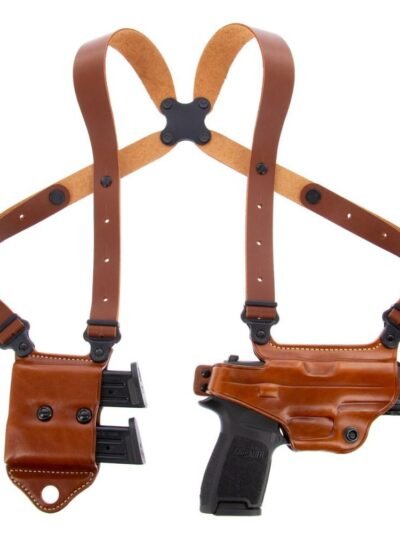 Galco Miami Classic II Shoulder System Holster for Colt 1911 5" Tan RH