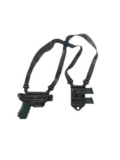 Galco Miami Classic II Shoulder System Holster for Glock 17 Gen 1-5 Black RH