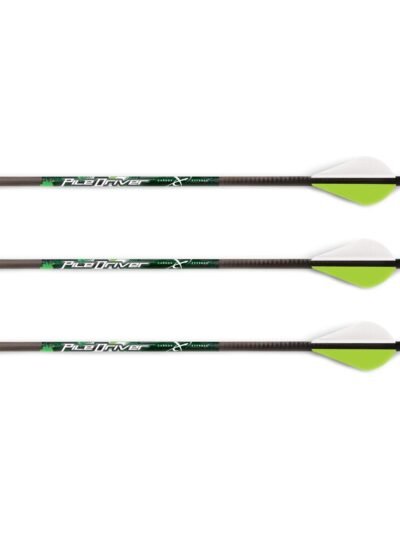 Carbon Express PileDriver Crossbow Bolts 20" - 3pk Lighted Nock