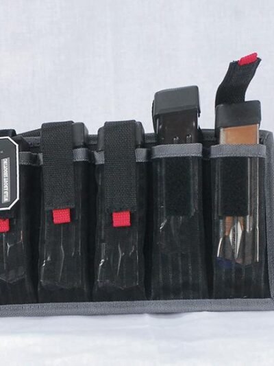 G-Outdoors Pistol Magazine Tote 10 Magazines Capacity-Black