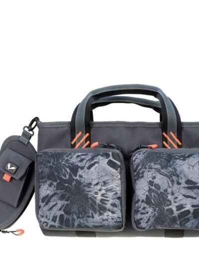 G-Outdoors Double Pistol Range Bag with Mag Storage and Glasses Case Grey