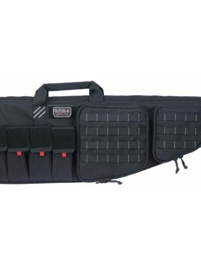 G-Outdoors Tactical AR Case with External Handgun Case 32" Black