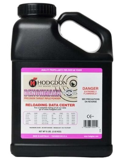 Hodgdon Extreme Benchmark Rifle Powder 8 lbs