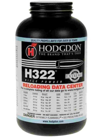 Hodgdon Extreme H322 Rifle Powder 1 lbs