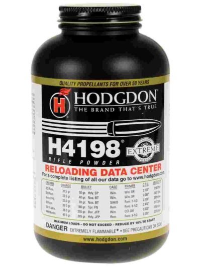 Hodgdon Extreme H4198 Rifle Powder - 1lbs