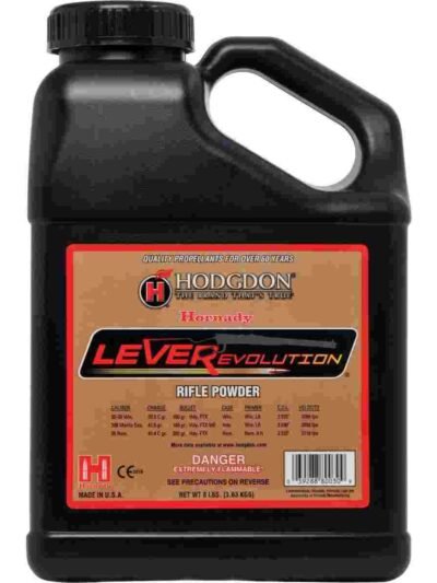 Hodgdon LEVERevolution Spherical Rifle Powder 8 lb