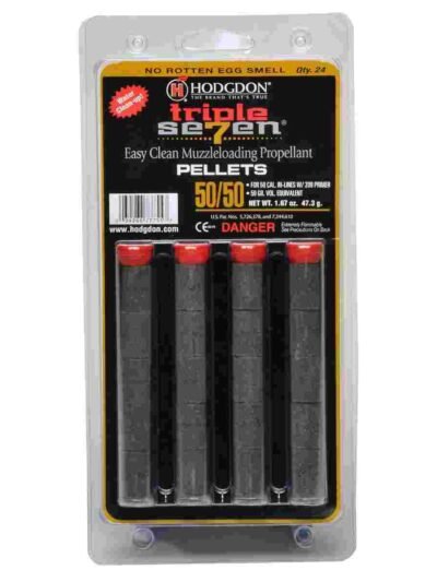 Hodgdon Powder Triple Seven Pellets .50 cal 50 gr Pellets - 24ct Blister Pack