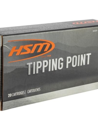HSM Tipping Point 2 Rifle Ammunition .30-06 Sprg 165 gr SST 20/ct