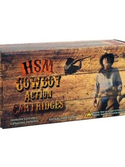 HSM Cowboy Action Hard Cast Handgun Ammunition .44 Rem Mag 200gr RNFP 975 fps 50/ct